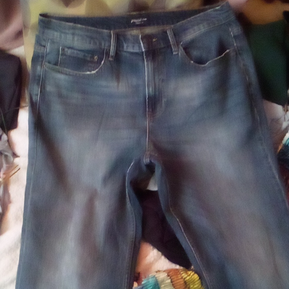 Jeans blue  there 34 waist 42 length